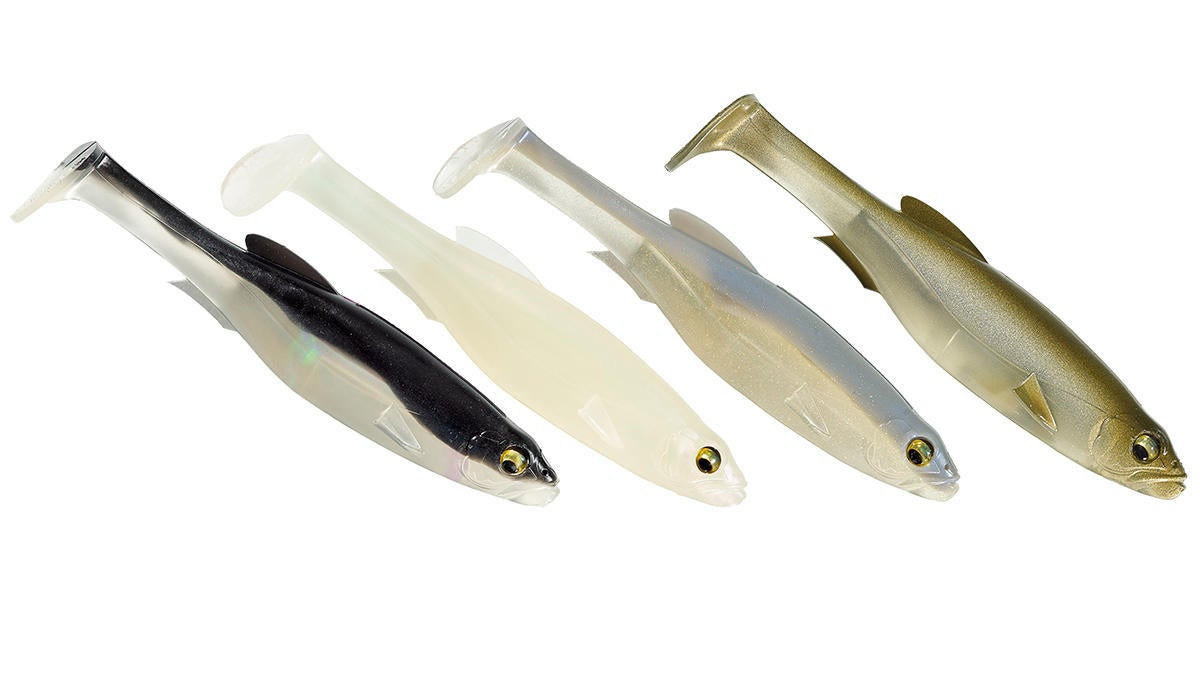 Megabass Magdraft Freestyle 6 inch Un-Rigged Soft Swimbait 2 Pack