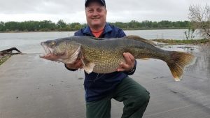 Angler Catches North Dakota State Record Walleye