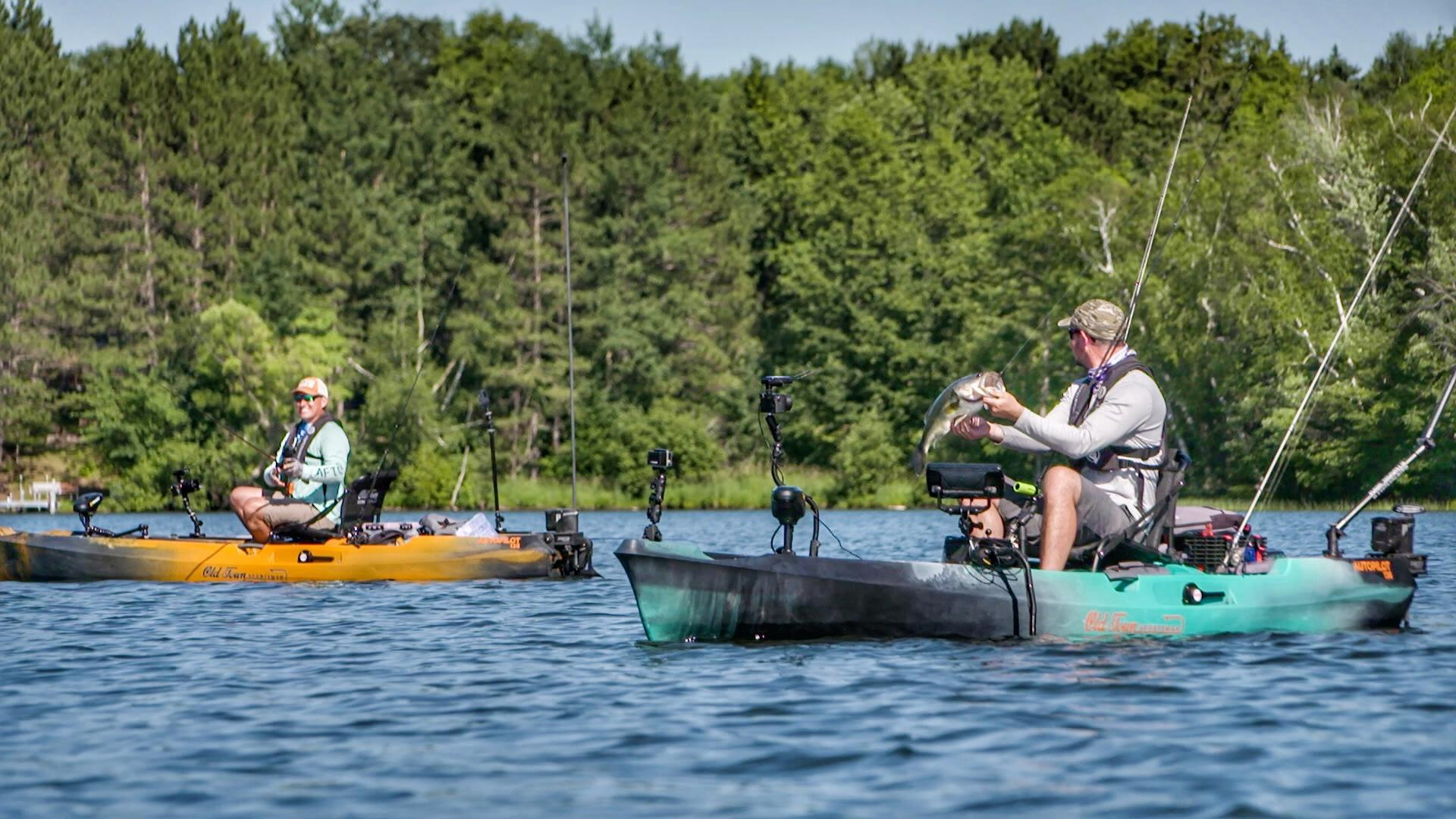 Kayak Bass Fishing New Lakes  BIG Bass Slugfest - Wired2Fish