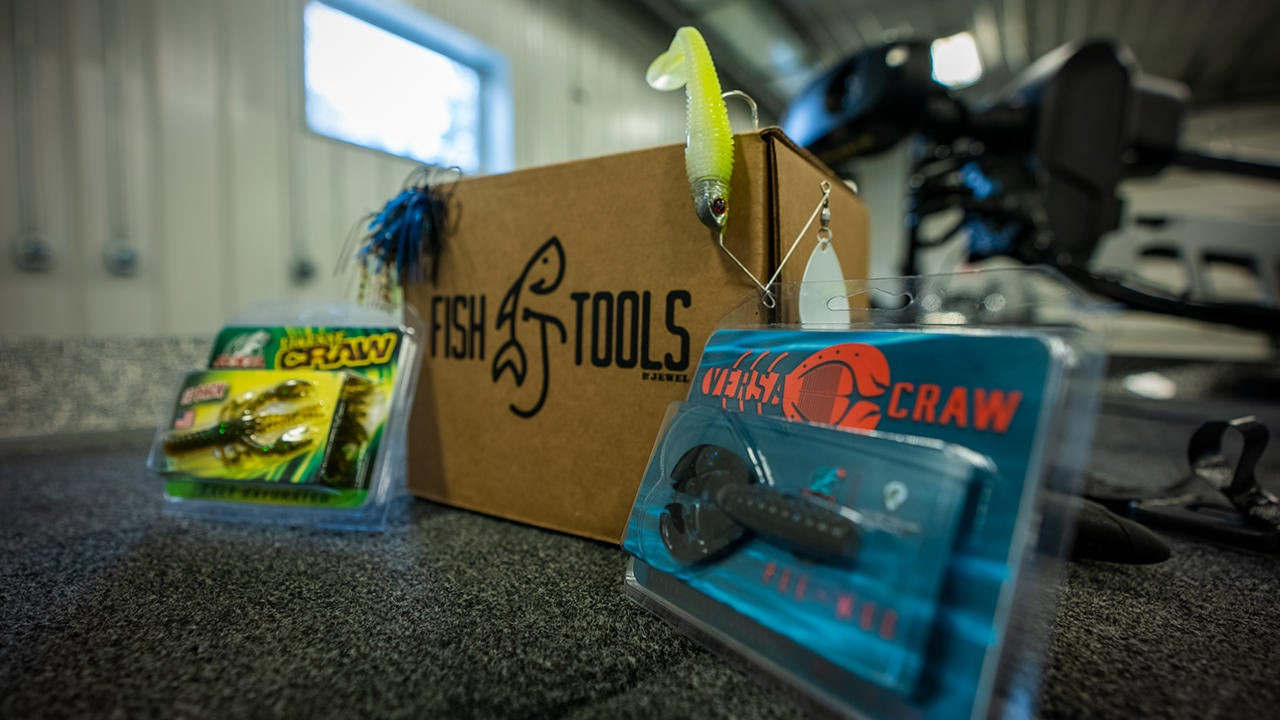 Curated fishing tackle delivered monthly 🎣 - Mystery Tackle Box