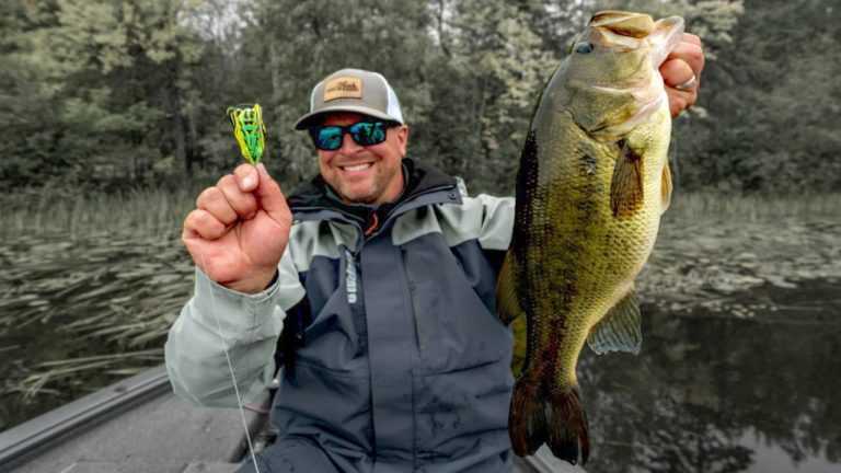 7 Frog Fishing Tips to Catch More Fall Bass in Emergent Grass