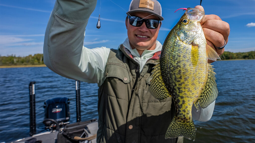 How to Dropshot For Crappies - Double Drop Shot Rig - (Crappie