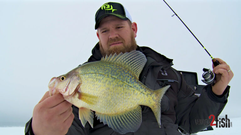 Detect Crappie “Lift” Bites Through the Ice