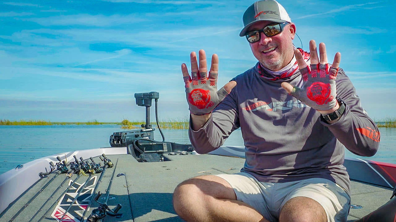 Kraken Bass Fishing Scissors - Fits Big Hands or Gloves for
