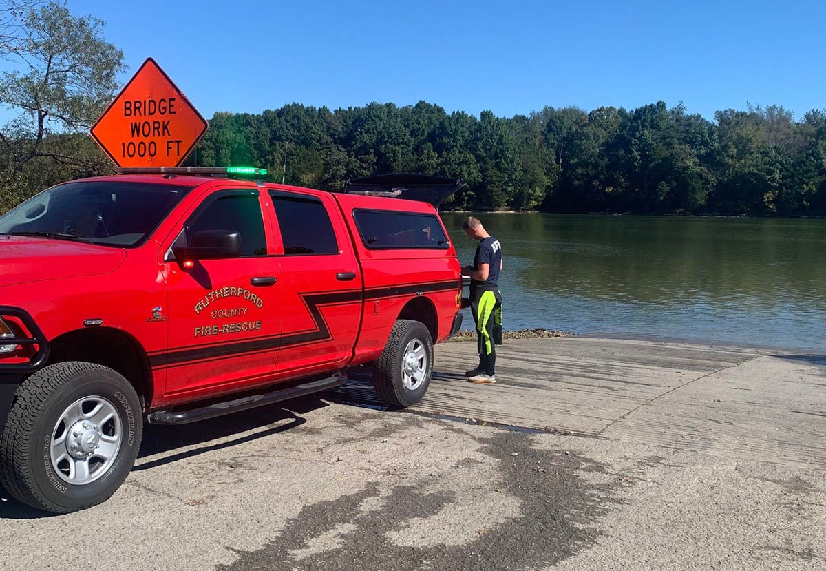Rutherford County Search and Rescue assisting in locating drowned man’s body from Percy Priest