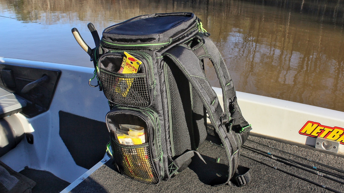 bass fishing backpack