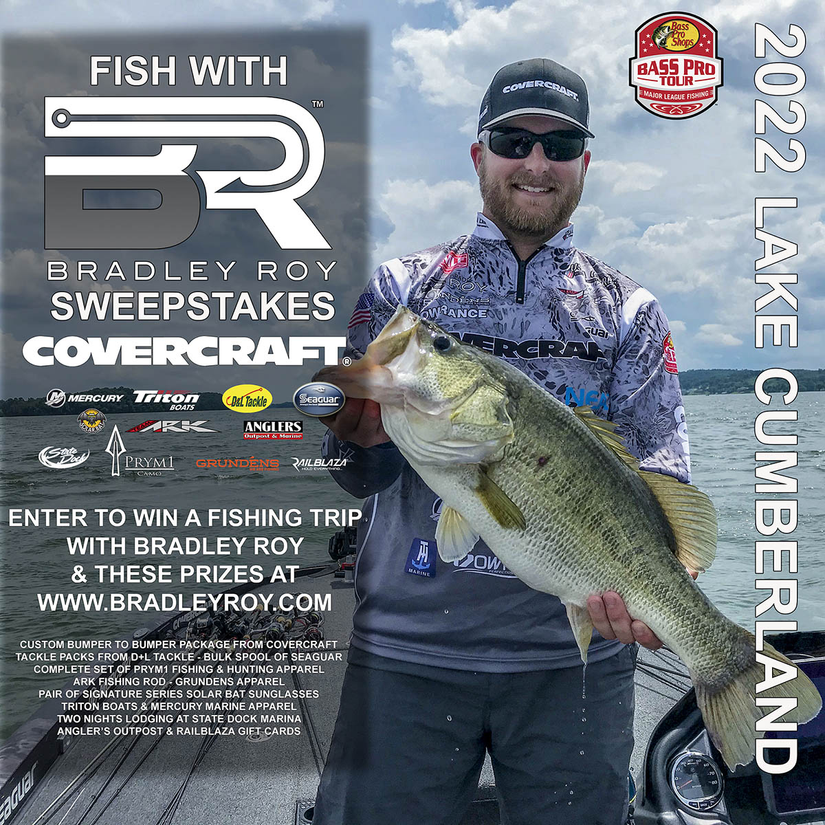 fish with bradley roy 2022 sweepstakes