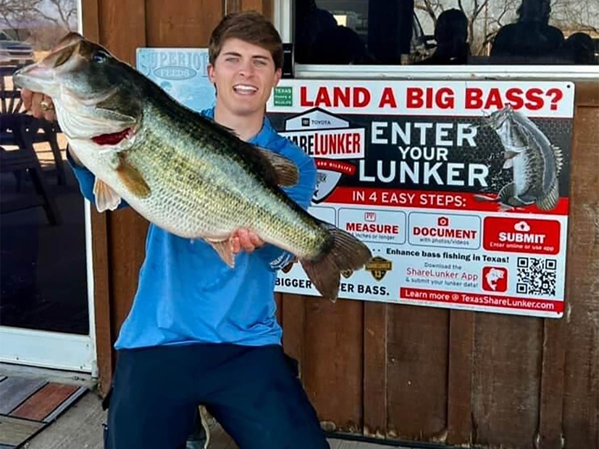 Tyler Anderson 14 pound bass