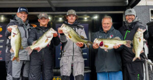 College Team Wins Opener with Record Catch