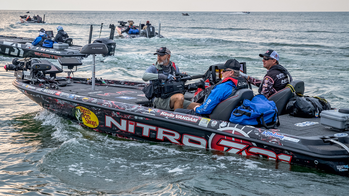 kevin vandam in bass boat