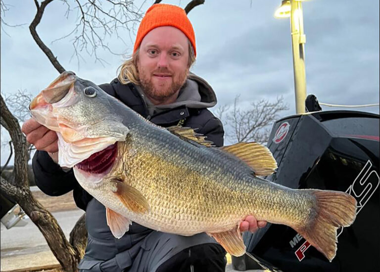 Angler Catches 7th Largest Texas Bass of All Time