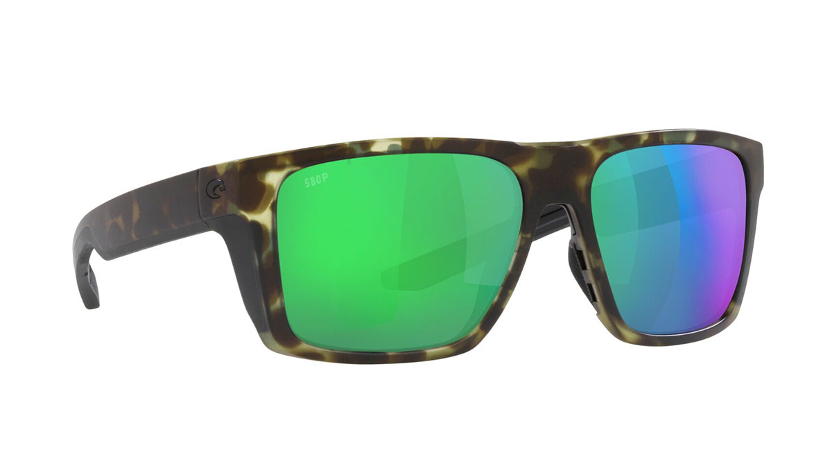 Costa Lido Matte Green Mirror Sunglasses