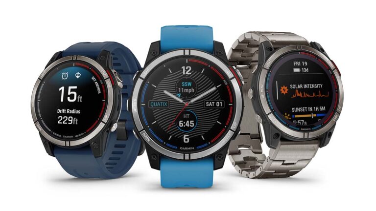 Garmin Releases New quatix 7 Family of Boating and GPS Watches