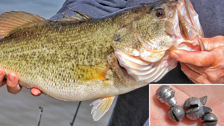 3 Great Ways to Use a Split Shot for Bass Fishing