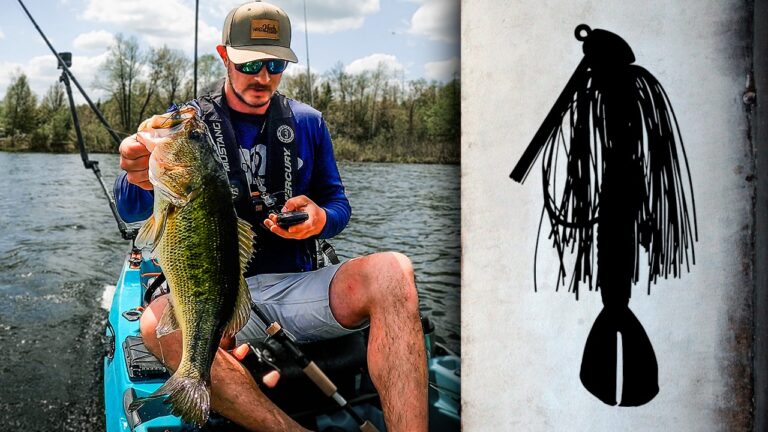 Swim Jigs Basics for Spring Kayak Bass Fishing