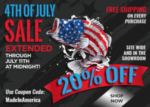 Cashion Rods Extends 4th of July Sale