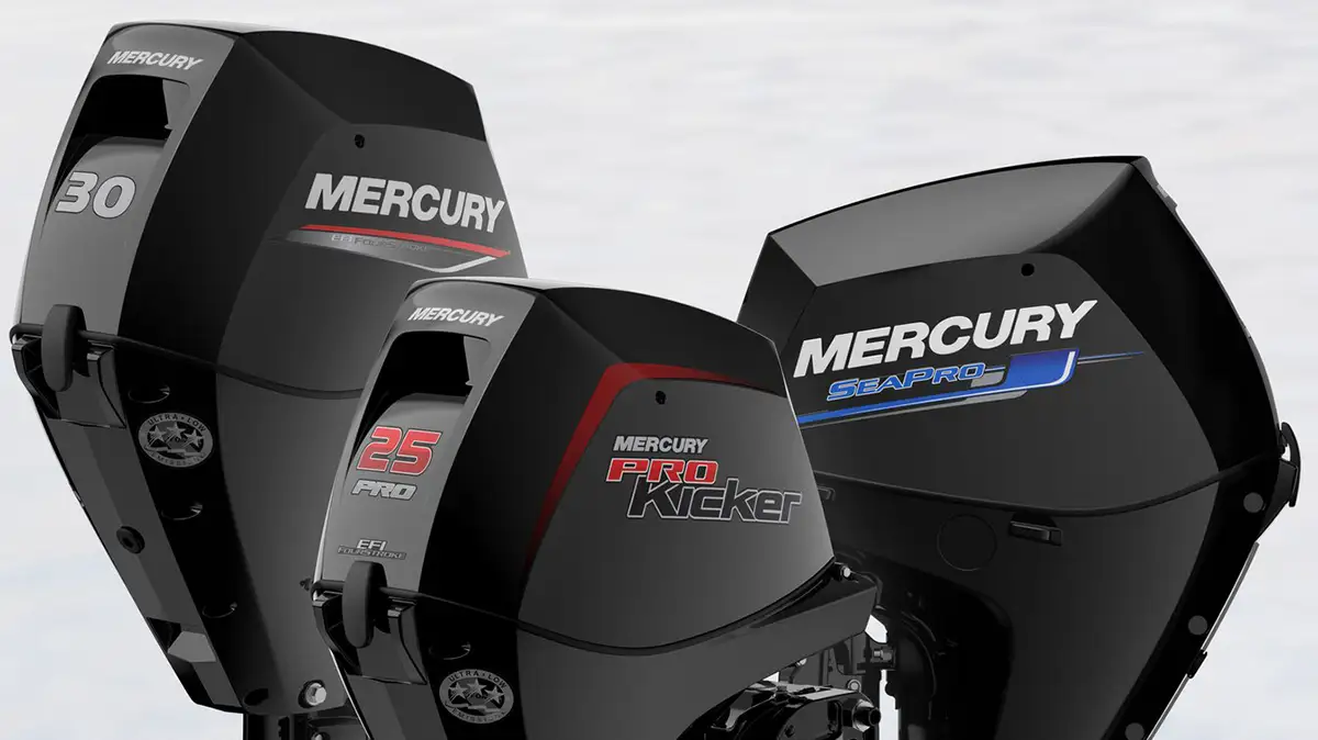 Mercury 25 and 30 hp 4-stroke outboard engines