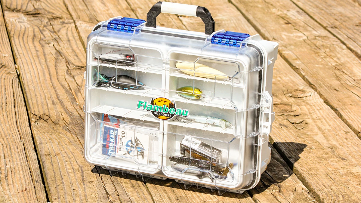 Flambeau 3000WPNC Waterproof Fishing Tackle Box with Zerust