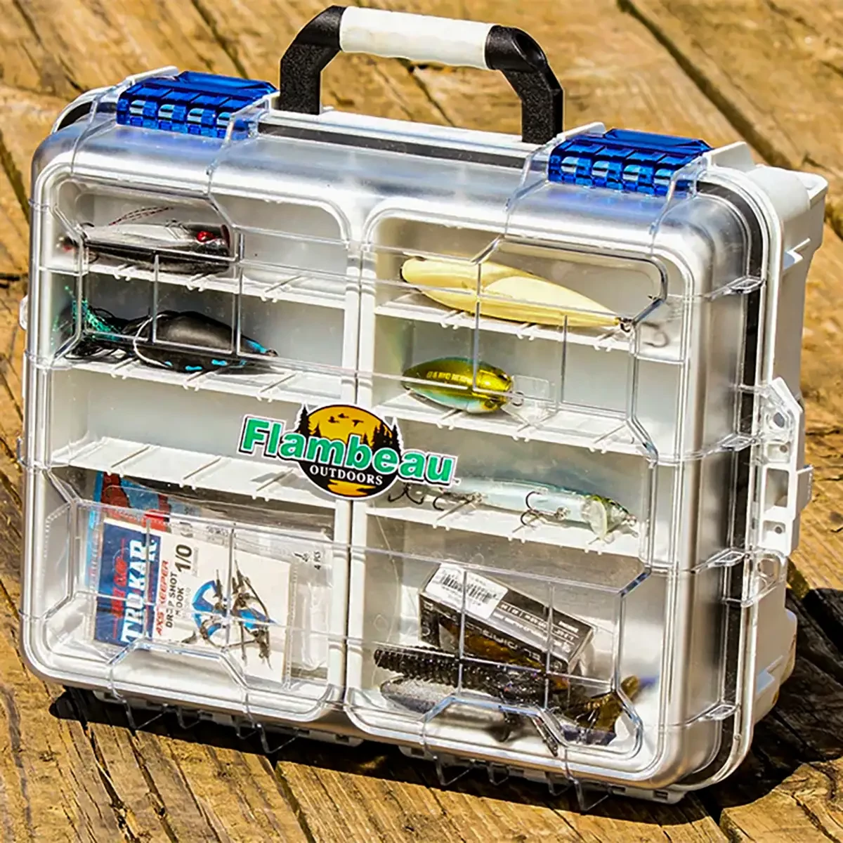 Plano 3-Tray Tackle Box with Berkley Trout Bait Kit - 1 Each