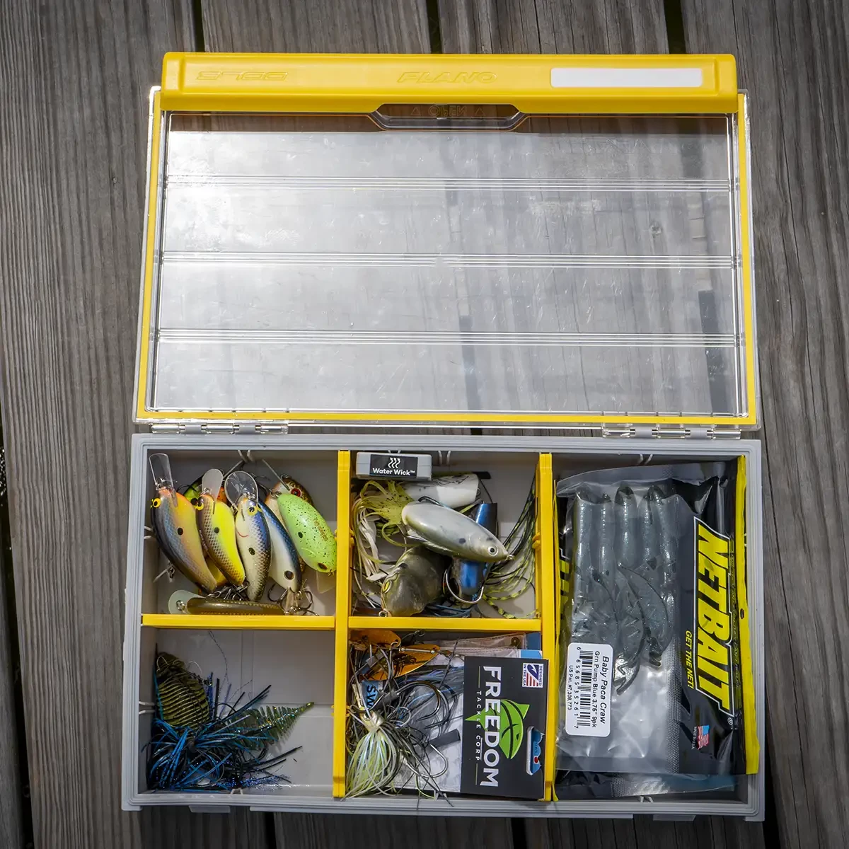 Hard Fishing Tackle Box For Fishing Equipment And Supplies With