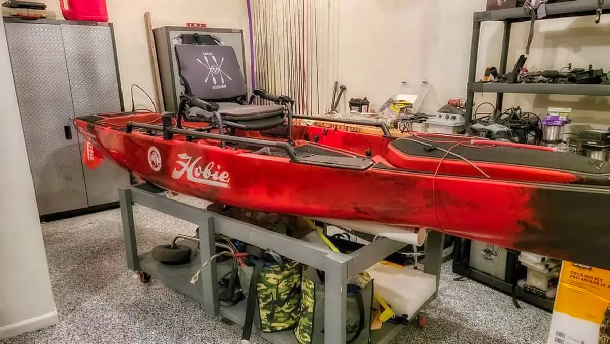 Kayak Storage cart 