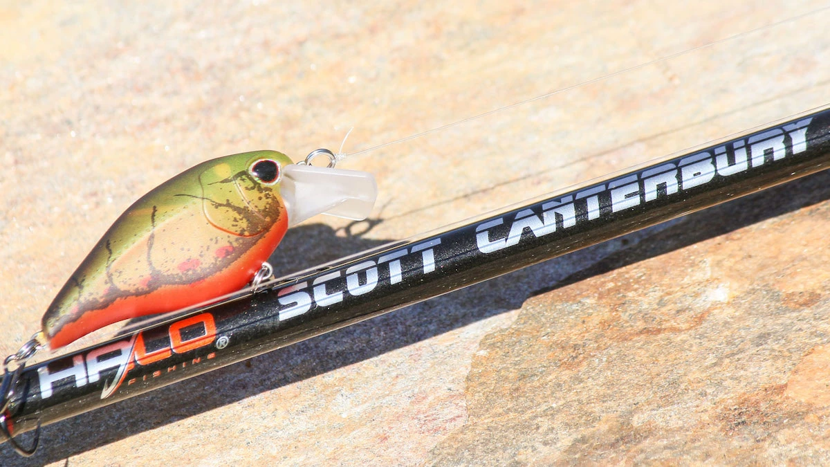 Halo Fishing Scott Canterbury Series 6'10 Spinning Rod Med Hvy