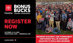 One Lucky Toyota Bonus Bucks Owners Attendee Will Win a 4Runner