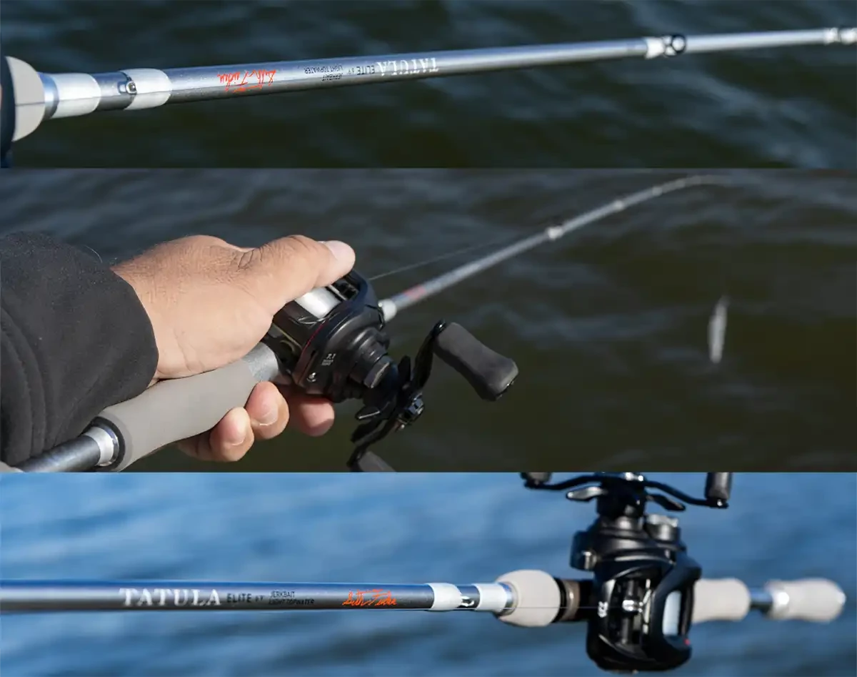 Strike Series Silver Open Faced 2 Pc Long Rod and Reel Combo Fishing Pole 