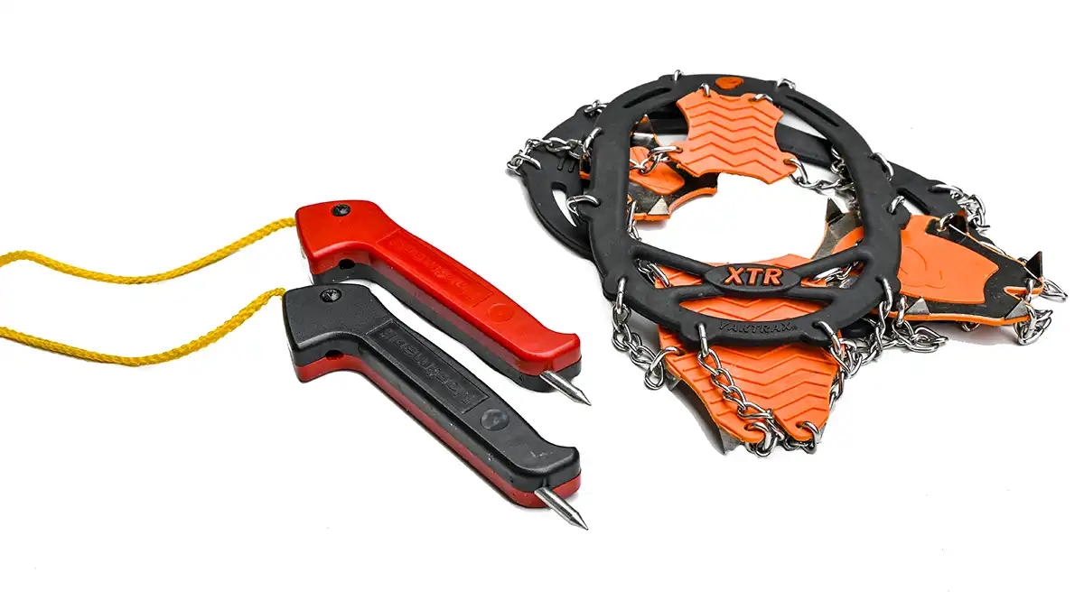 ice safety equipment picks and cleats