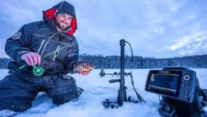 Early Ice Fishing for Bluegills