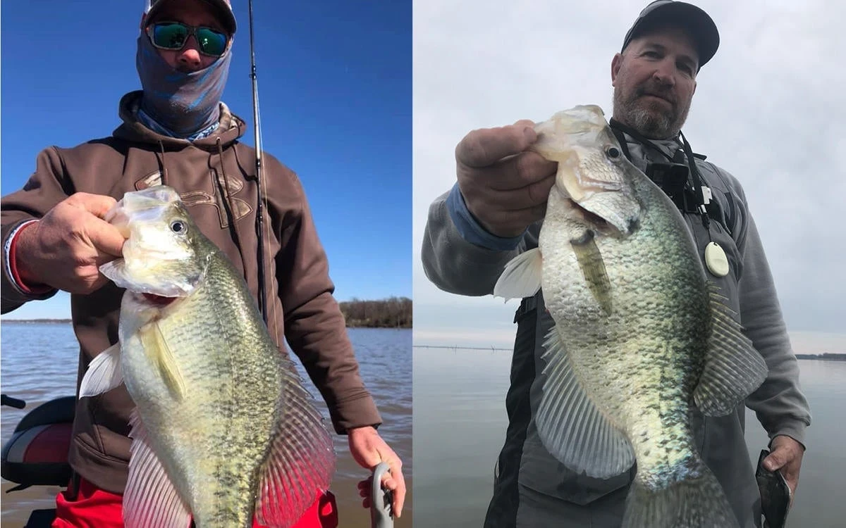 Jig Fishing Spring Crappies on Grass Lines with Mr. Crappie 