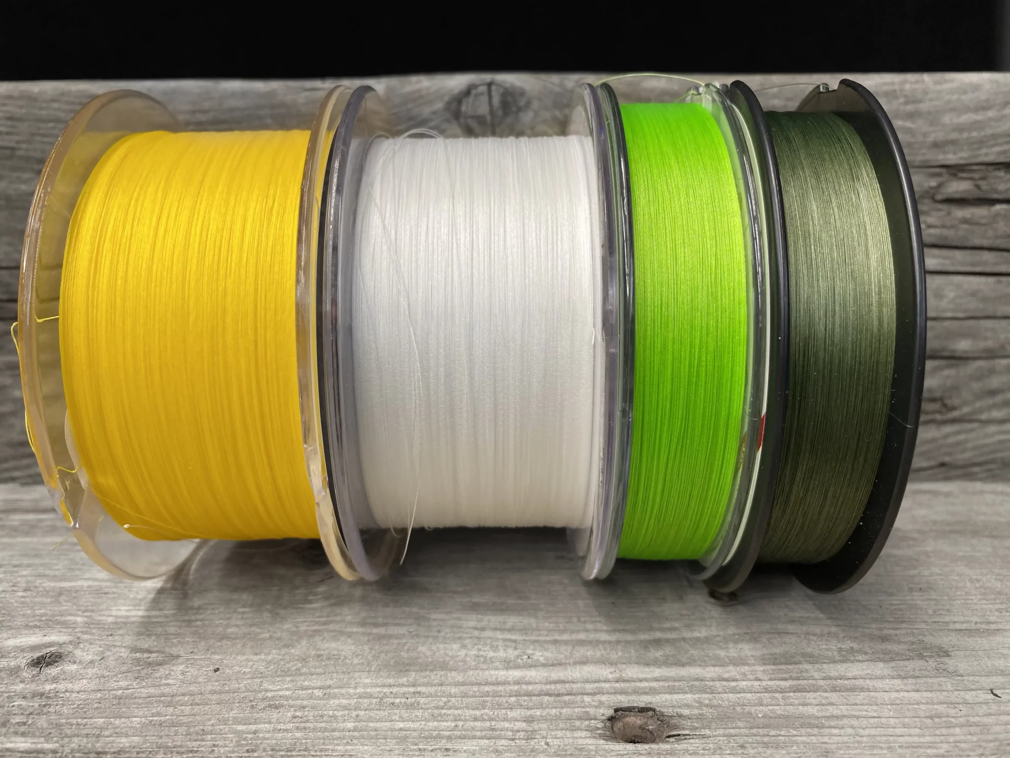 best braided fishing line colors