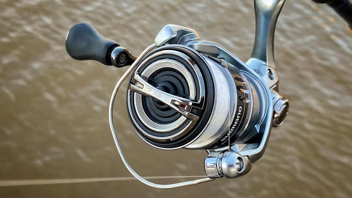Shimano Nasci 4000 FB spinning fishing reel with front drag
