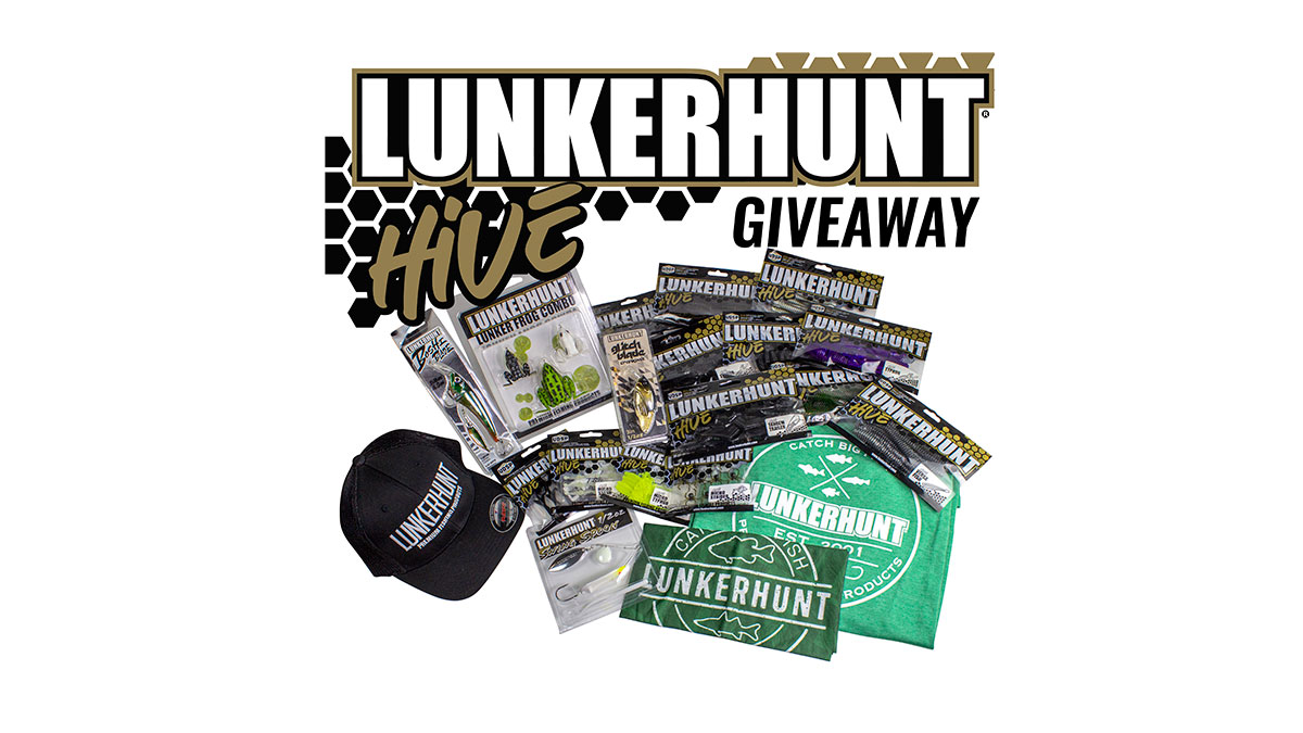 Lunkerhunt New Hive Series Giveaway Winners - Wired2Fish
