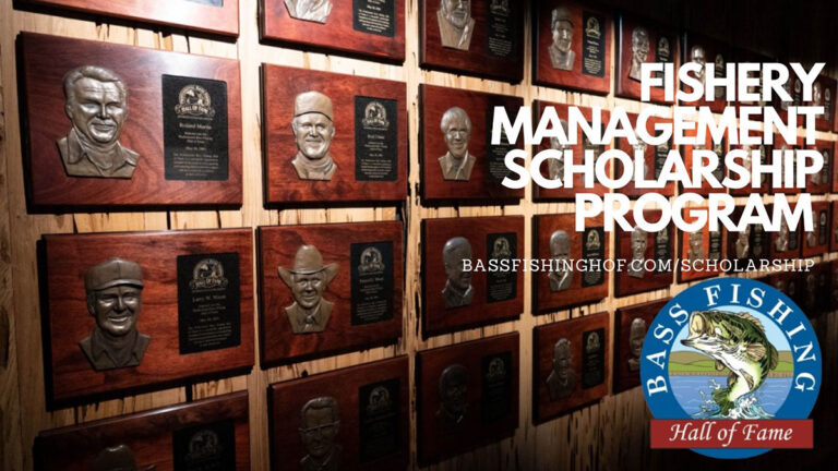 Fishery Management Scholarship Program Announced by Bass Fishing Hall of Fame