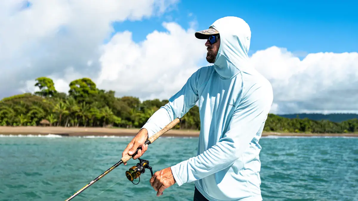 UPF50 Pro Tournament Kayak Fishing Long Sleeve Shirt Unisex