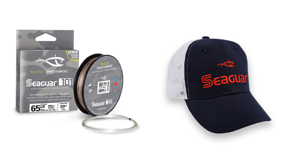 Seaguar TactX Braid & Fluorocarbon Kit Giveaway Winners - Wired2Fish