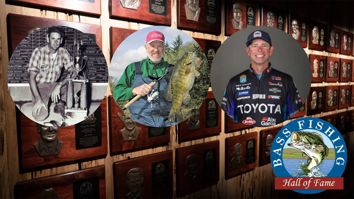 three inducted into 2023 bass fishing hall of fame class