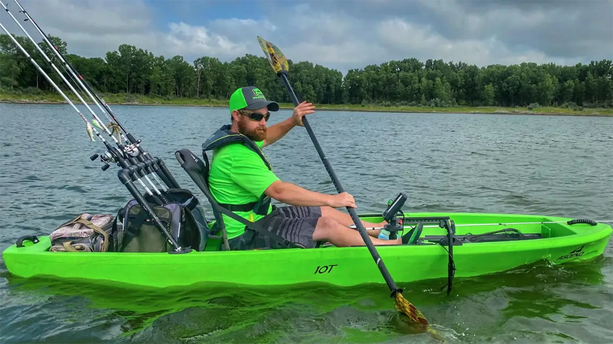 best ocean kayak fishing pole PLUSINNO Rod Holder with Tracks, 2 in 1 Kayak Accessories Saltwater Kayak Fishing Offshore Kayak