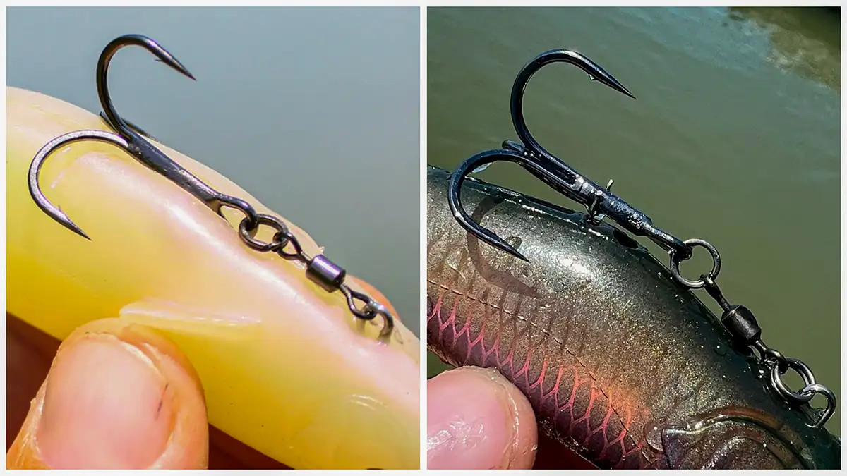 rigging options on magdraft and cull shad