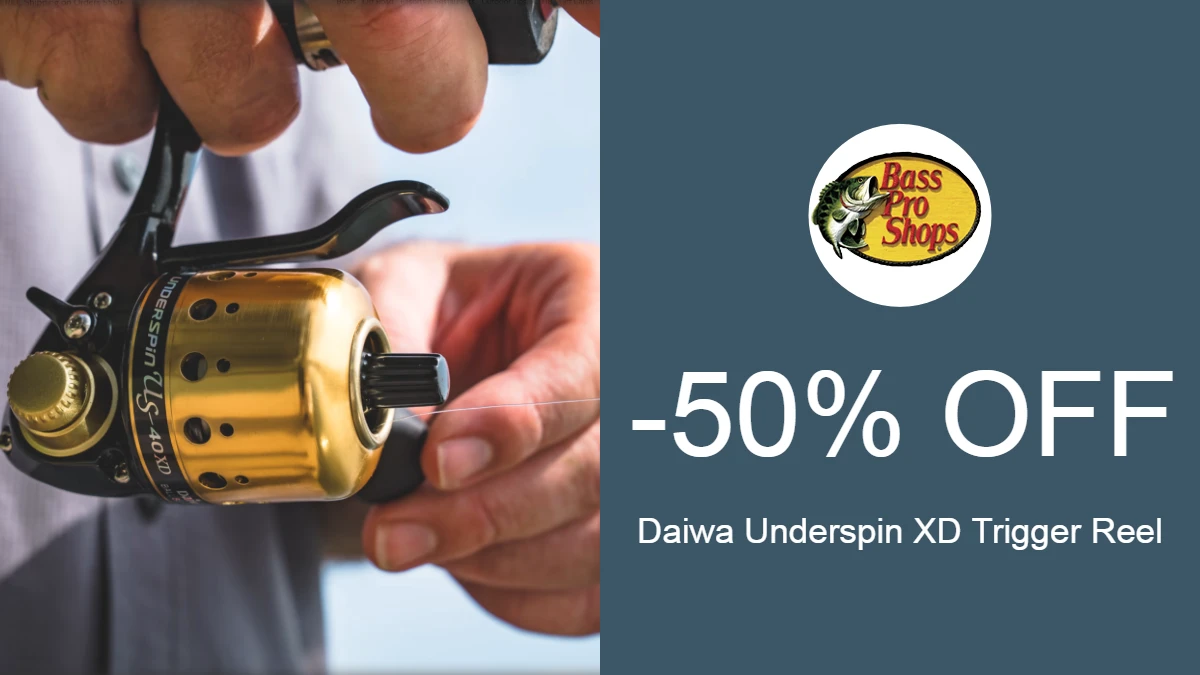 Daiwa Underspin XD Trigger Reel SAVE 50% - Wired2Fish