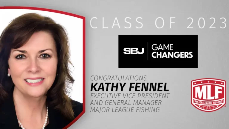 Major League Fishing’s Kathy Fennel Named 2023 Game Changer by Sports Business Journal