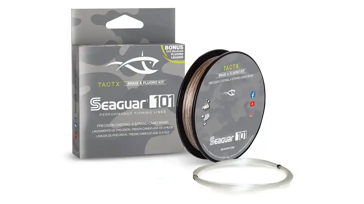 seaguar TactX braid fluoro kit