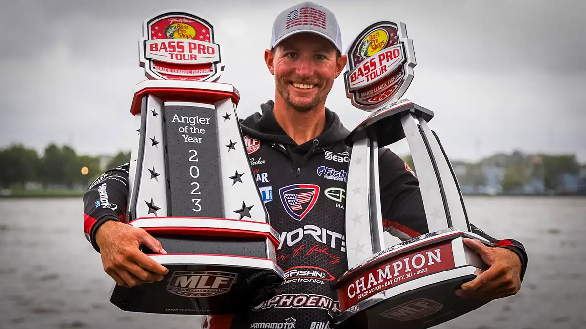 Becker Wins Saginaw Bay Title and AOY Title on Bass Pro Tour