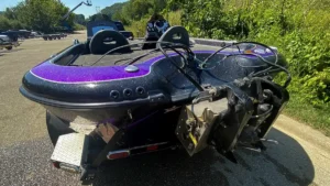 Tournament Angler Loses Motor in Scary Accident