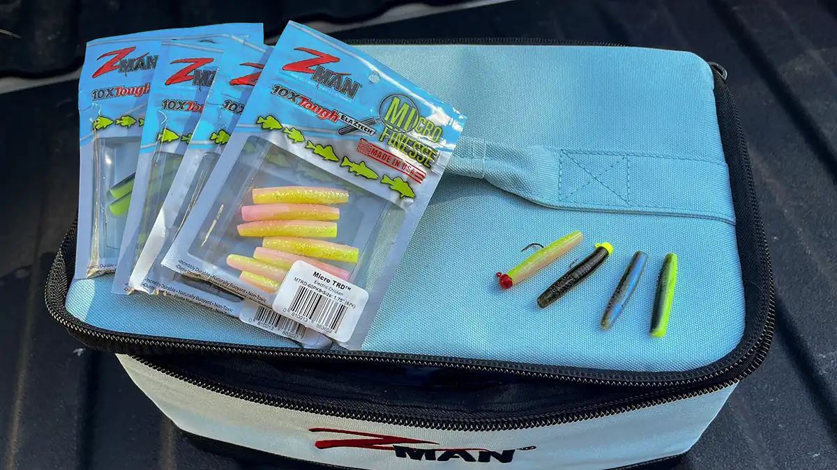 z-man micro finesse trd baits