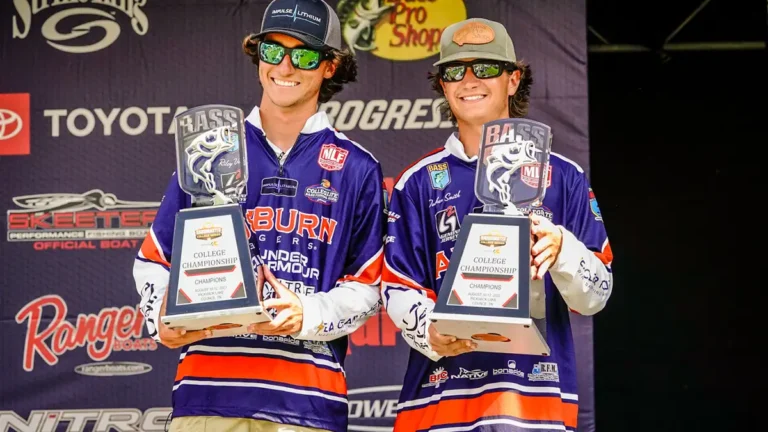 Auburn claims wire-to-wire victory in Bassmaster College Championship at Pickwick