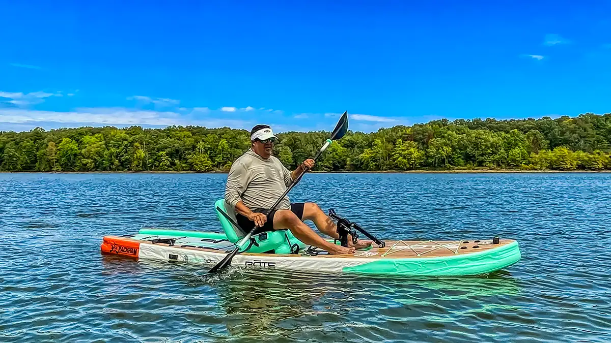 Bote Rackham Aero inflatable paddle board skiff kayak