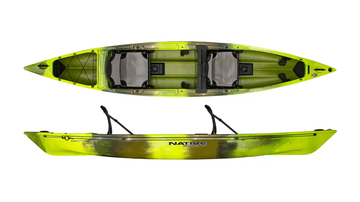 native ultimate fx 15 tandem fishing kayak