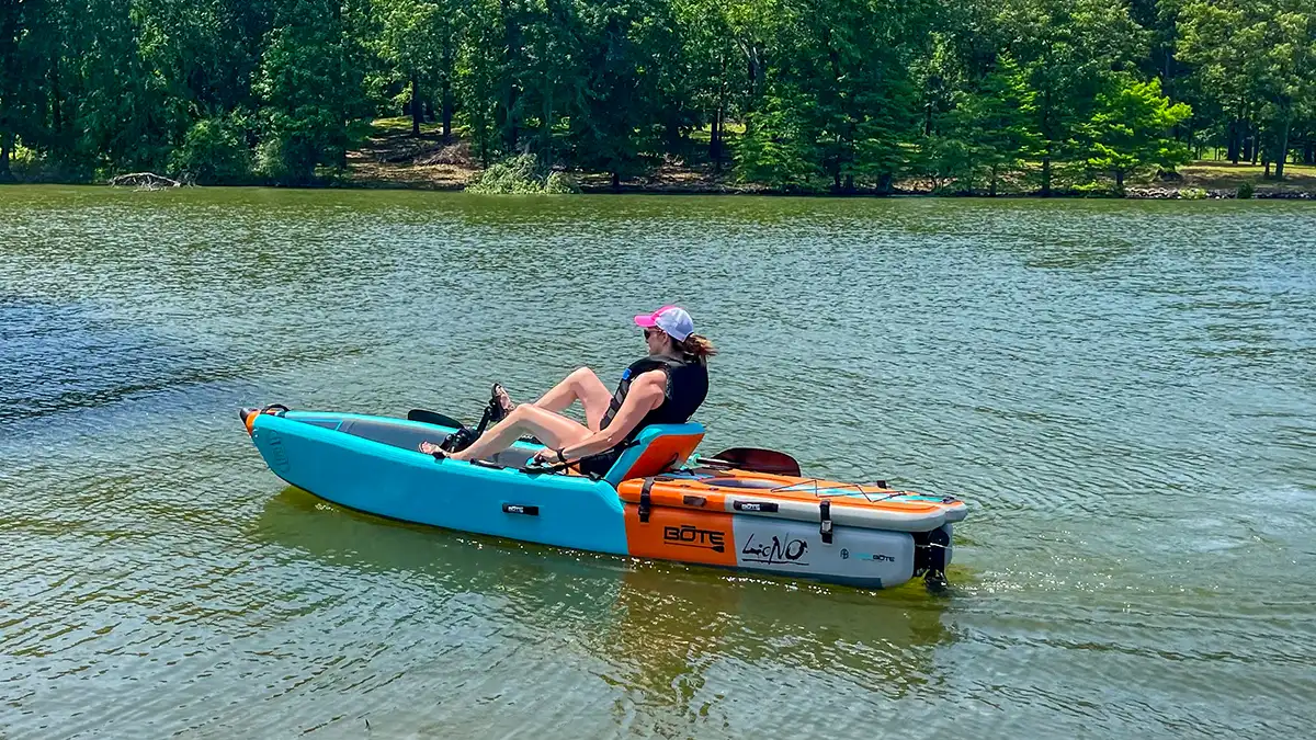 bote lono aero inflatable fishing kayak